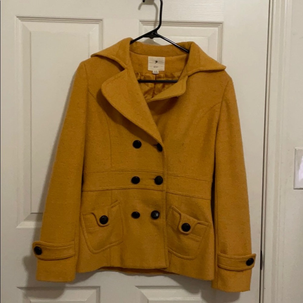 Yellow coat